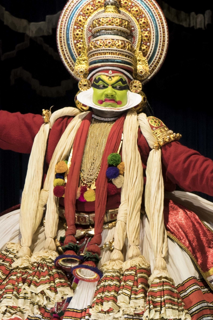 Kathakali, Kochi, Kerala, South India, India, Faces Places and Plates blog