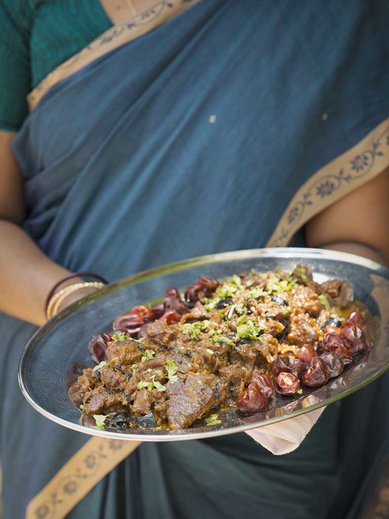 Chettinad Mutton Fry, Uppu Kari, The Bangala, Karaikudi, Chettinad, Tamil Nadu, South India, India, Faces Places and Plates blog