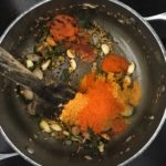 Preparation for Meen Kozhambu - Fish Stew