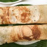 Dosa, a traditional South Indian breakfast