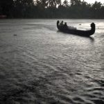 Afternoon monsoon in the Kerala Backwaters.