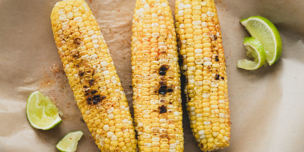 Grilled Chili Lime Corn