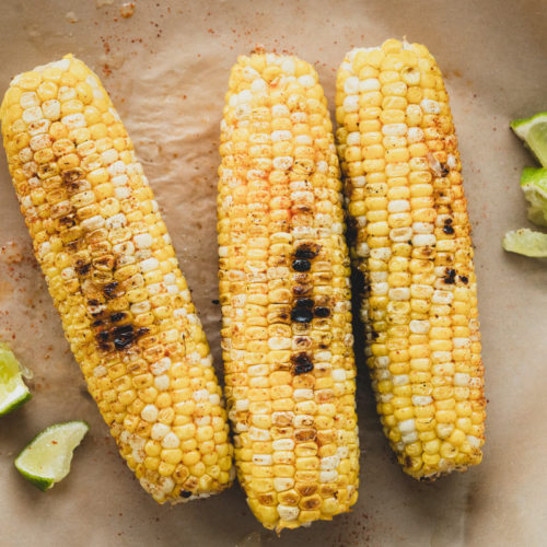 Grilled Chili Lime Corn