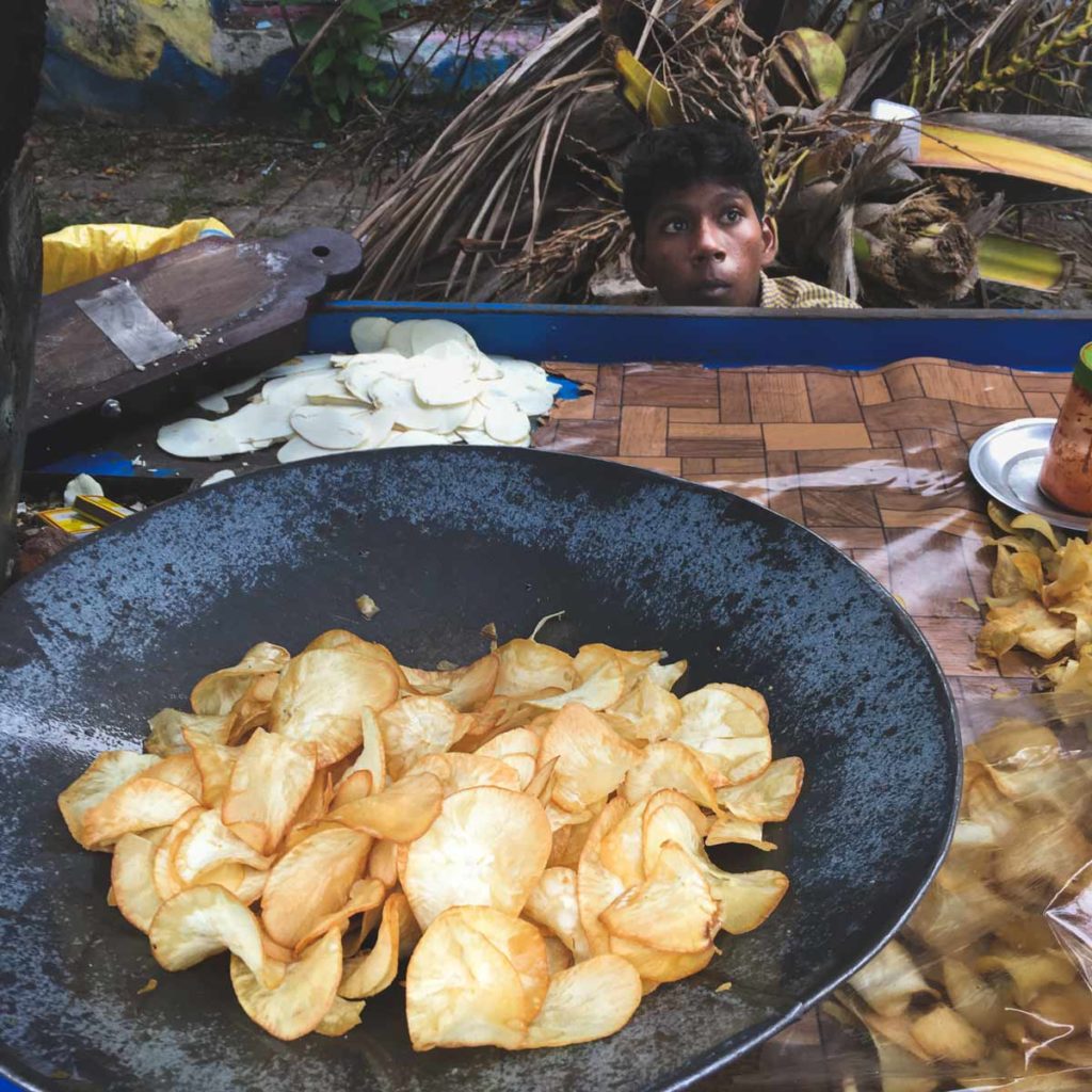 Cassava chips