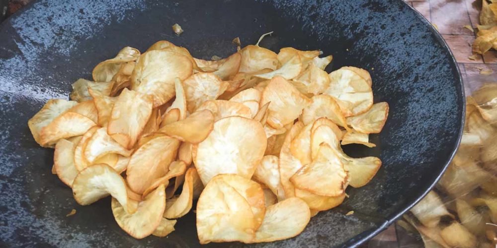 Cassava chips