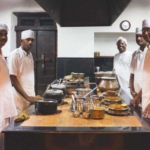 Kalari Kovilakom Kitchen Team